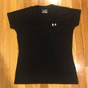Under Armour, Black, T Shirt, Size S